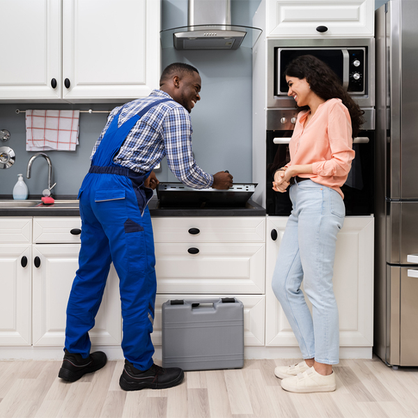 how long does it typically take to complete cooktop repair services in Hoyleton